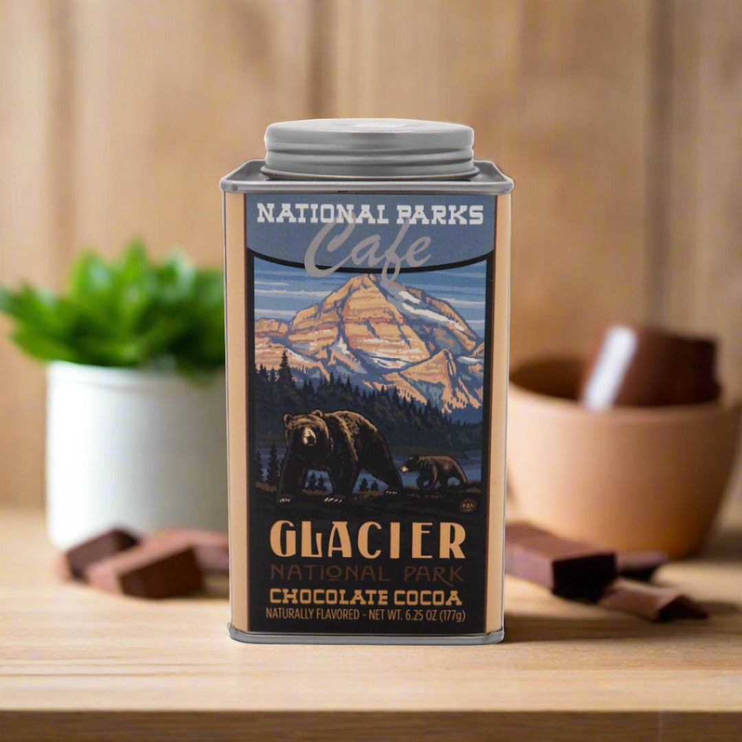 Glacier Chocolate Cocoa Tin
