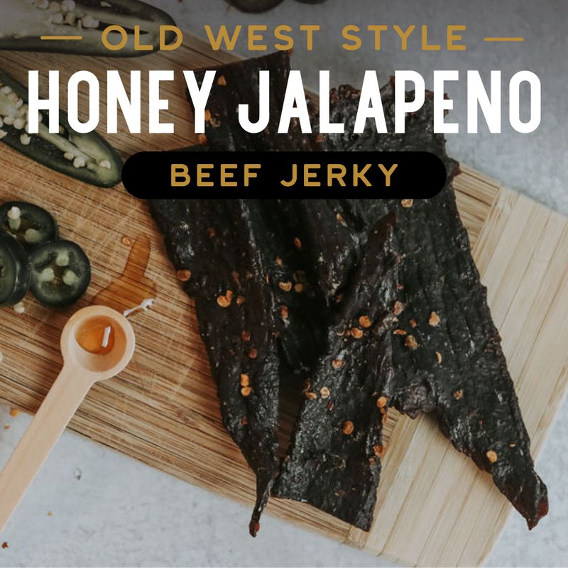 Honey Jalapeno Old West Beef Jerky