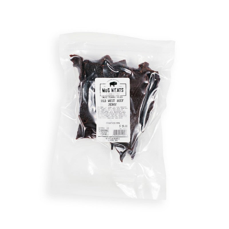 Old West Beef Jerky M&S Meats Montana