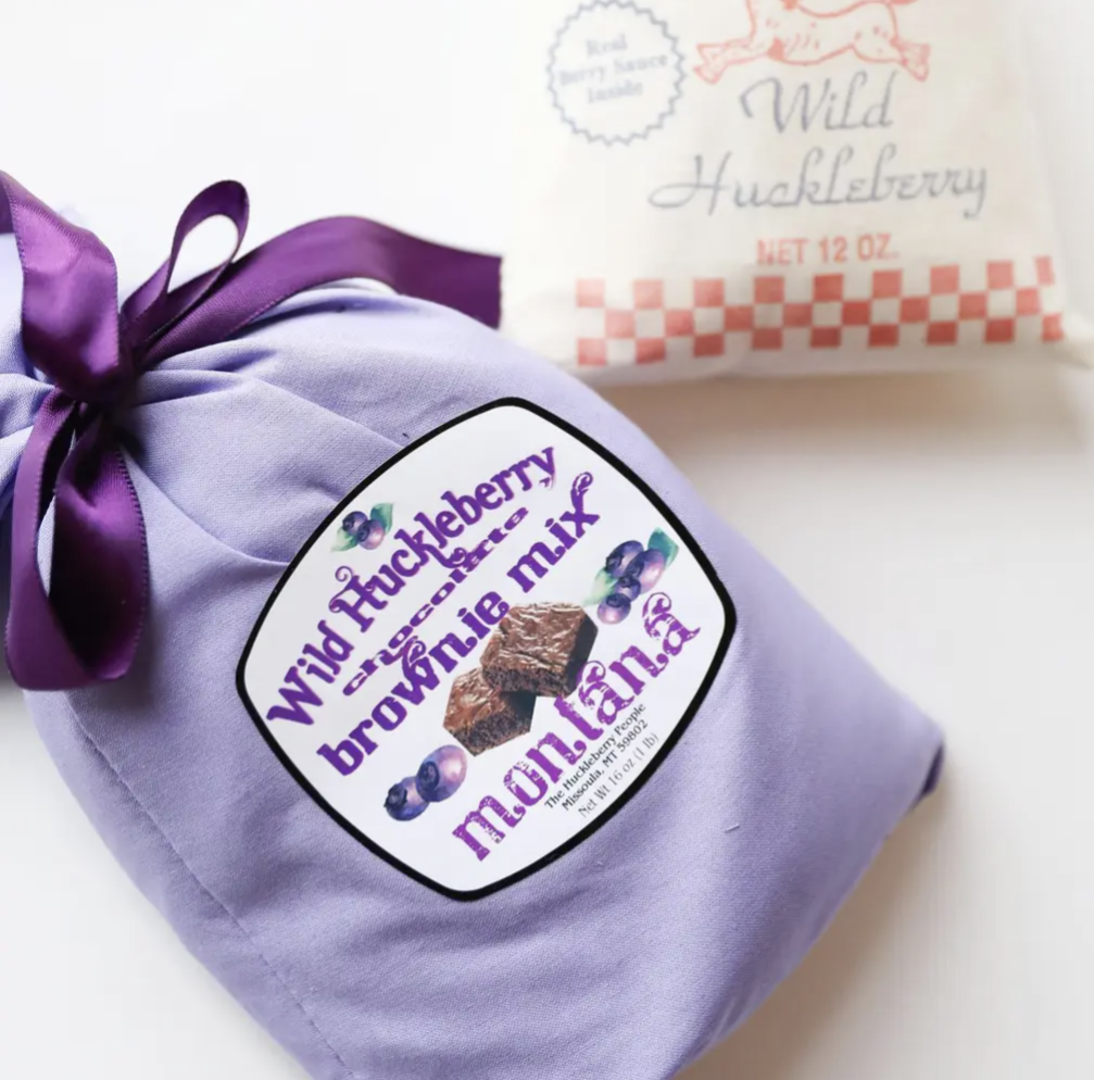 Huckleberry Brownie Mix bag