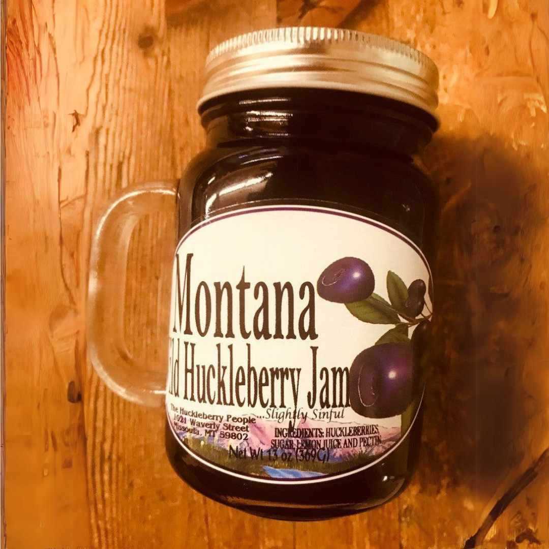 Wild Huckleberry Jam 13 oz