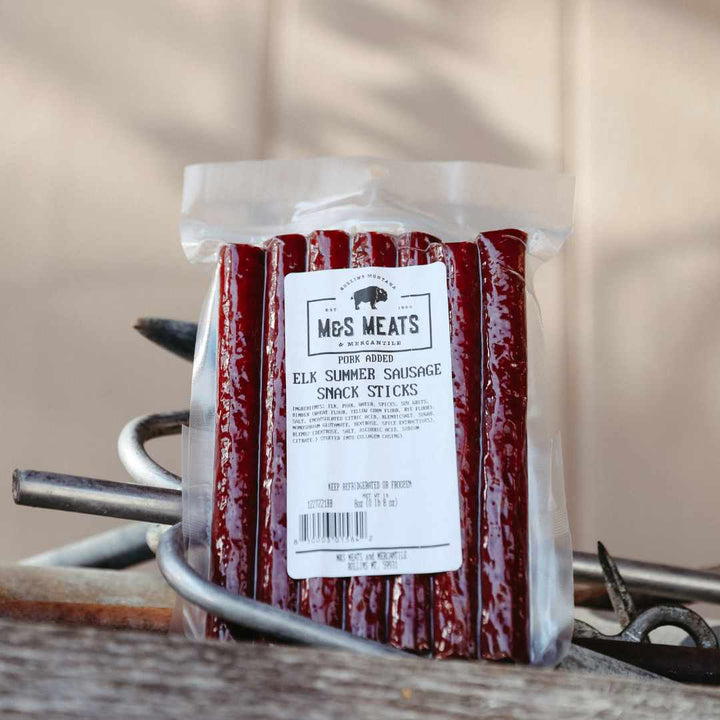 Elk Summer Sausage Snack Sticks 7pk