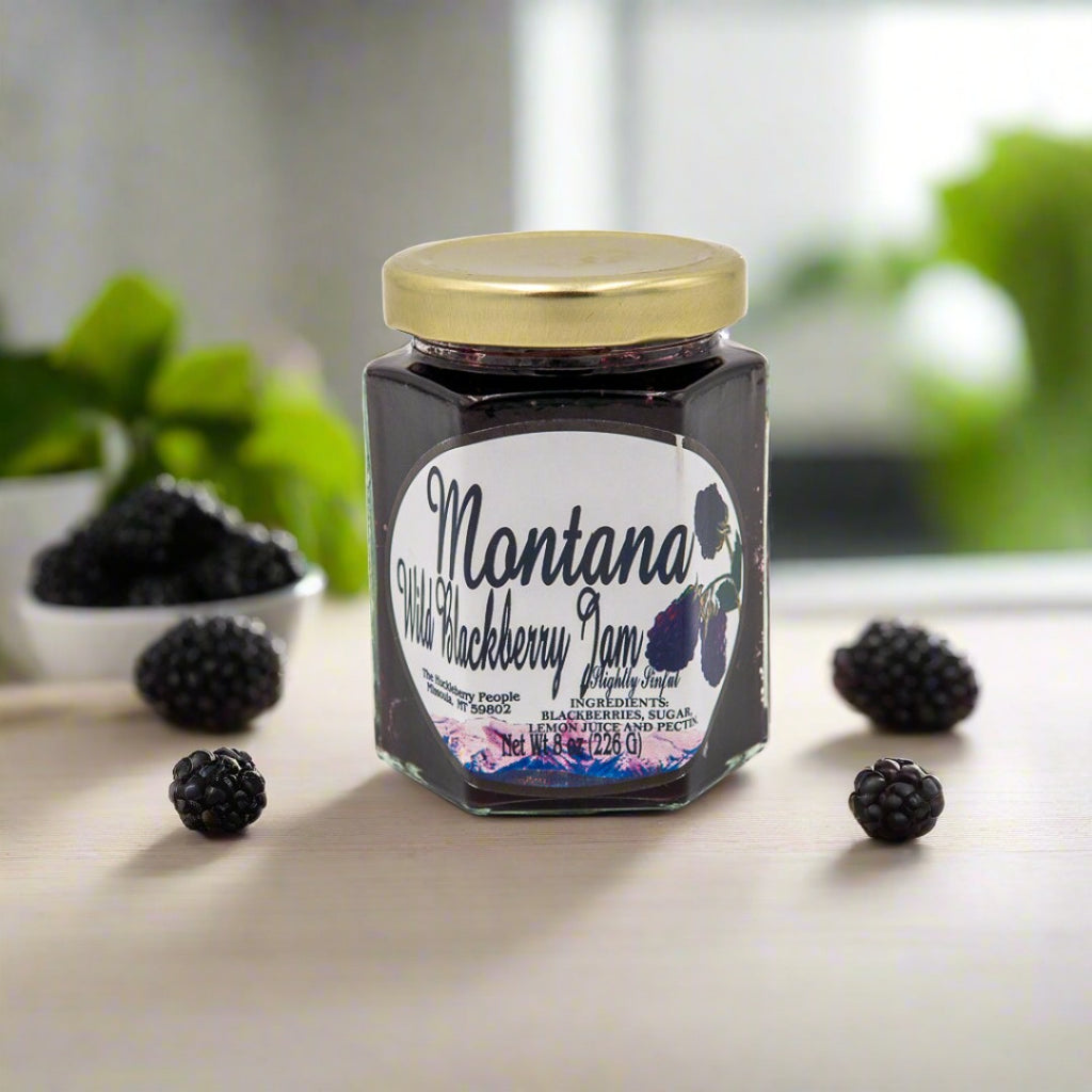 MT Wild Blackberry Jam – M&S Meats Montana