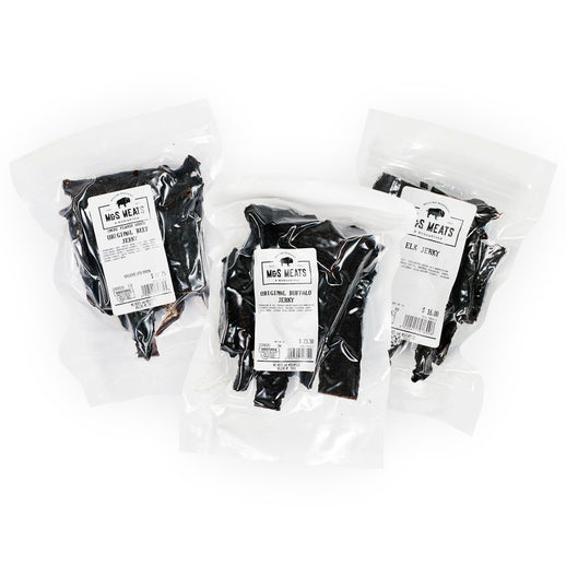 The Hunter’s Pack- Elk, Buffalo and Beef Jerky