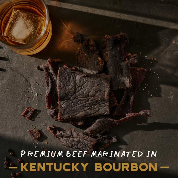 Bourbon Whiskey Beef Jerky-Jerky-M&amp;S Meats Montana