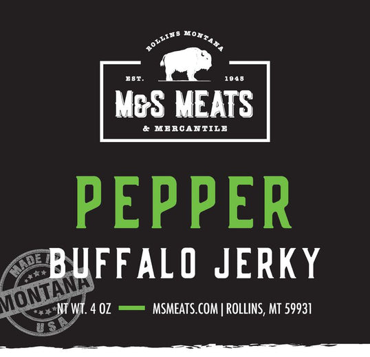 Pepper Buffalo Jerky