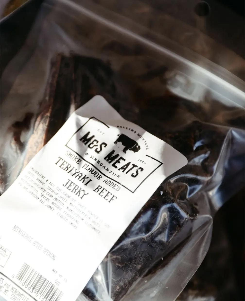 Teriyaki Beef Jerky-Jerky-M&amp;S Meats Montana