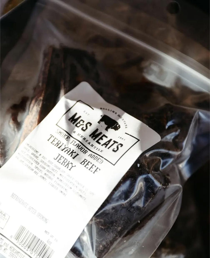 Teriyaki Beef Jerky-Jerky-M&amp;S Meats Montana