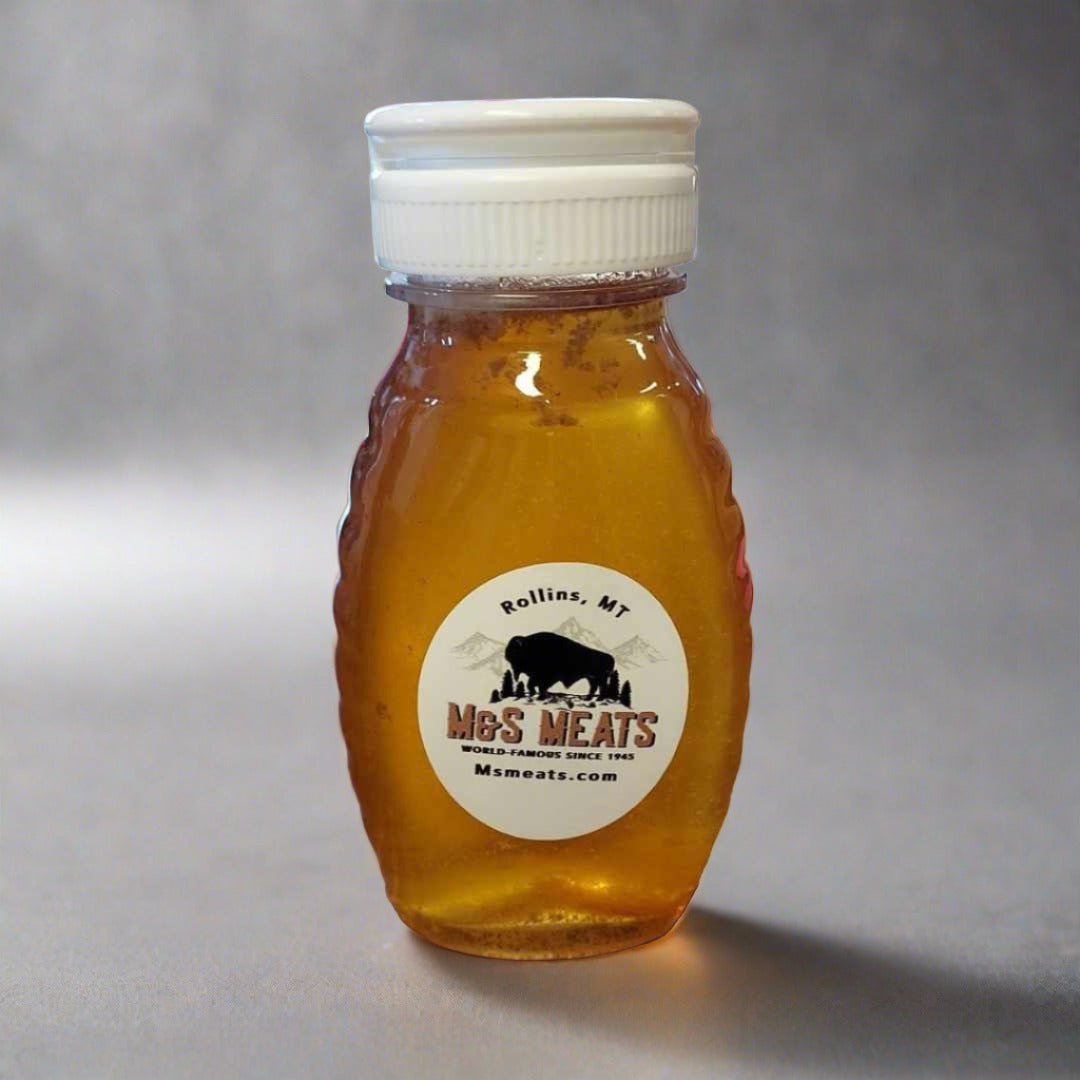 M&S Honey Plastic Jar 8oz.