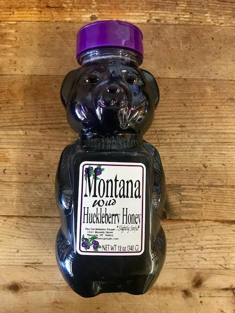 MT Huckleberry Honey Bear – M&S Meats Montana