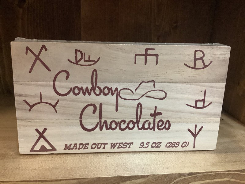 Cowboy Chocolates Box